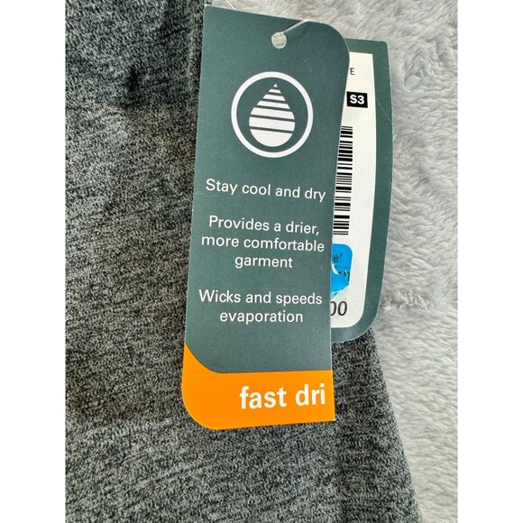 MTA Sport leggings Women's Medium Grey Color Block Fast Dry athletic leggings - Picture 5 of 12